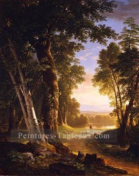 Le paysage des Beeches Asher Brown Durand Forêt Peinture à l'huile